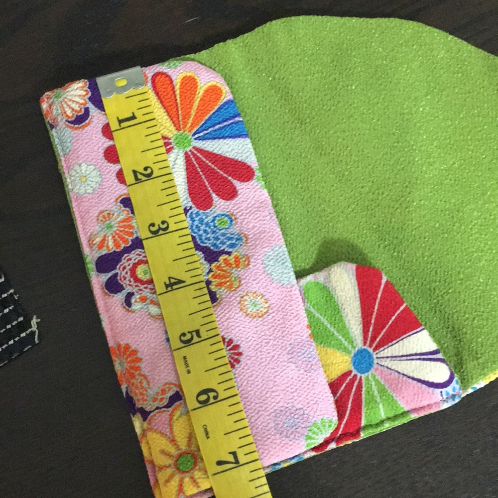 Japanese Kimono 👘 shirimen makeup brush case - Picture 8 of 8